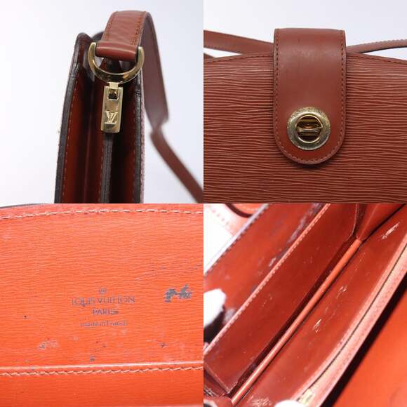 LOUIS VUITTON Epi Capuchin Shoulder Bag Brown M52343 - Picture 11 of 13